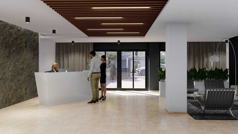 Imagen de los interiores del Hostal OYO Goya. Foto 8
