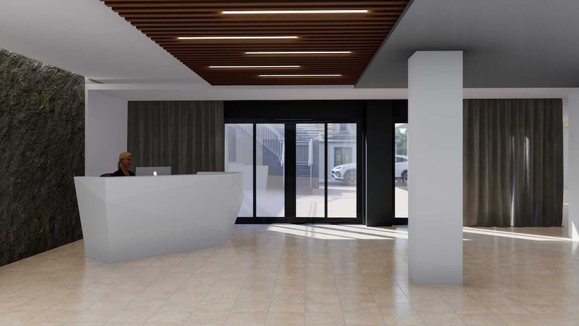Imagen de los interiores del Hostal OYO Goya. Foto 9