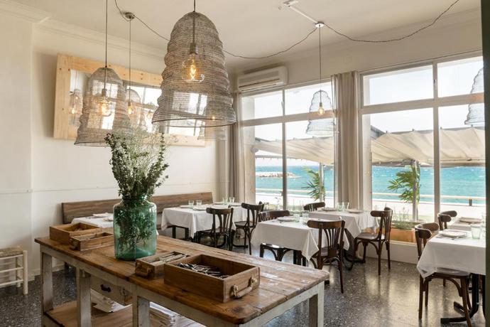 Imagen del bar/restaurante del Hostal Olga, Sant Antoni de Calonge. Foto 2