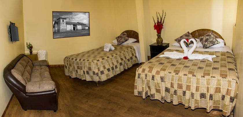 Imagen de la habitación del Hostal Posada Santiago. Foto 11