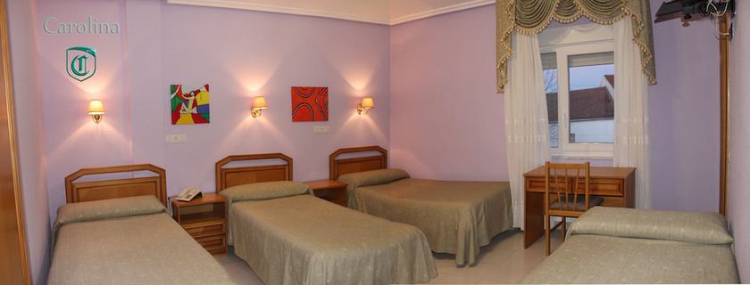 Imagen de la habitación del Hostal Restaurante Carolina. Foto 10