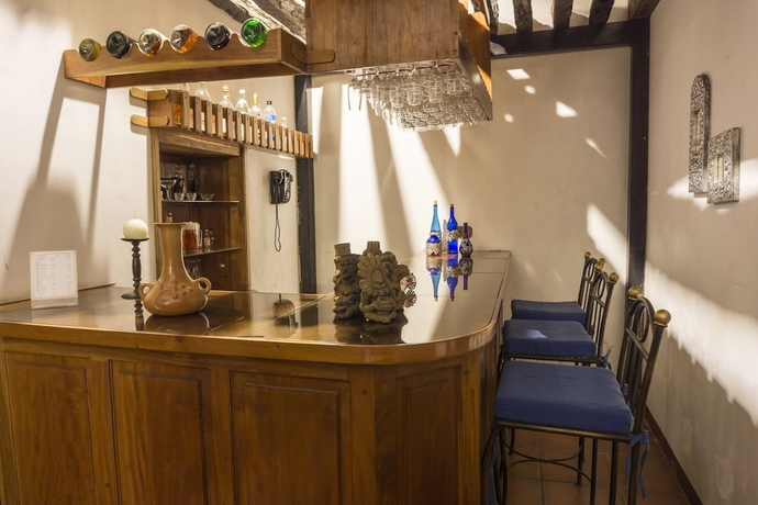Imagen del bar/restaurante del Hostal San Nicolas, Antigua Guatemala. Foto 2
