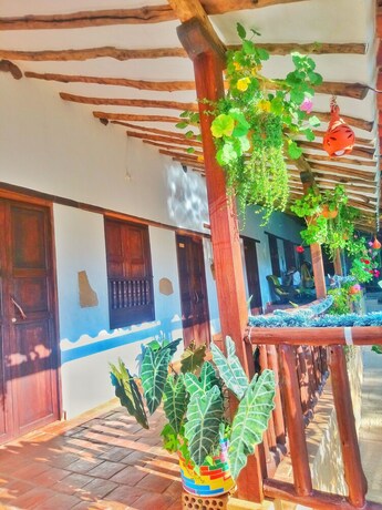 Imagen de la habitación del Hostal Santa M&oacute;nica, Barichara. Foto 32