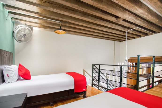 Imagen de la habitación del Hostal Santo Domingo, Centro Hist&oacute;rico de Puebla. Foto 4