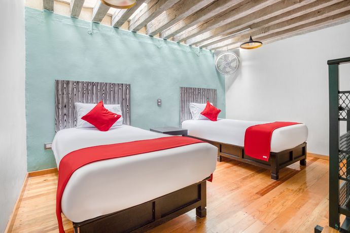 Imagen de la habitación del Hostal Santo Domingo, Centro Hist&oacute;rico de Puebla. Foto 11