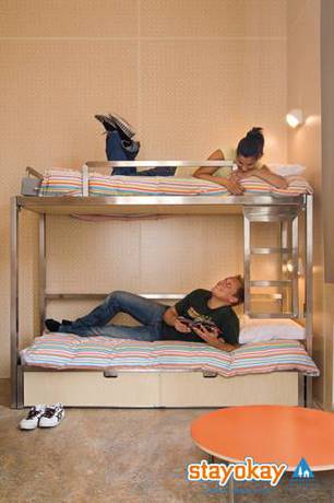 Imagen de la habitación del Hostal Stayokay Vondelpark. Foto 5