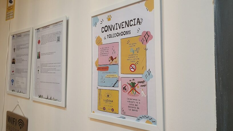 Imagen general del Hostal ToledoRooms Palacios. Foto 13