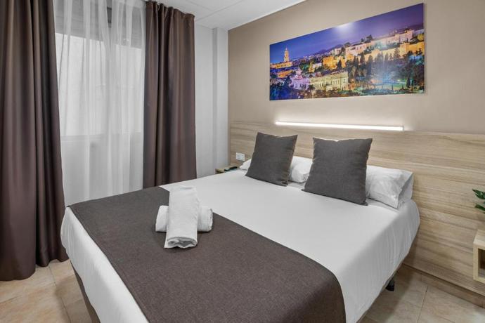 Imagen de la habitación del Hostal Vas M&aacute;laga Ciudad. Foto 5