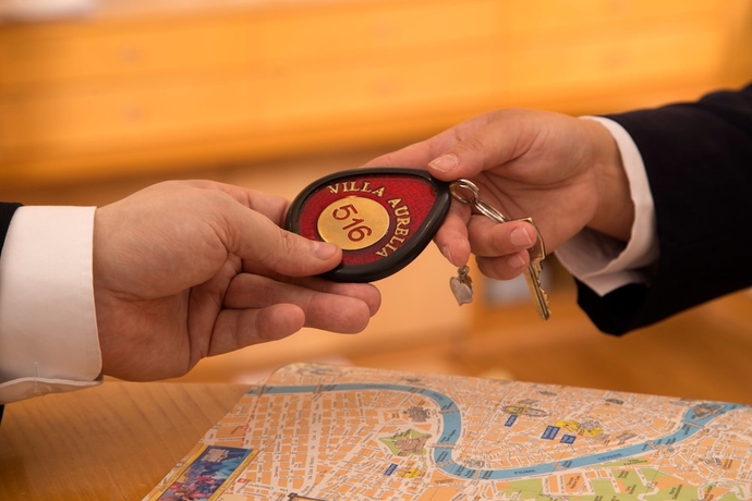 Imagen de los interiores del Hostal Villa Aurelia. Foto 18