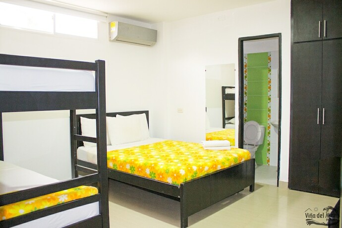 Imagen de la habitación del Hostal Vi&ntilde;a del Mar, Taganga. Foto 18
