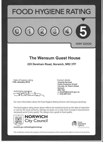 Imagen general del Hostal Wensum Guest House. Foto 5