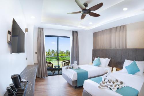 Imagen de la habitación del Hostal Whaleshark Beach. Foto 10