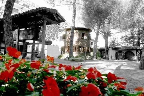 Imagen de los exteriores del Hostal del Senglar. Foto 11