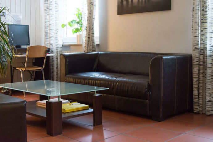 Imagen de los interiores del Hostel 1/2/sleep Hostel Nürnberg Messe. Foto 12