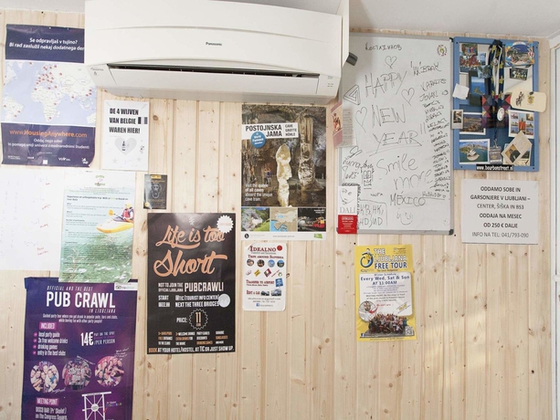 Imagen de los interiores del Hostel 24, Ljubljana. Foto 14