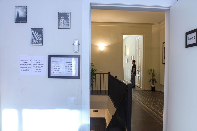 Imagen de los interiores del Hostel 