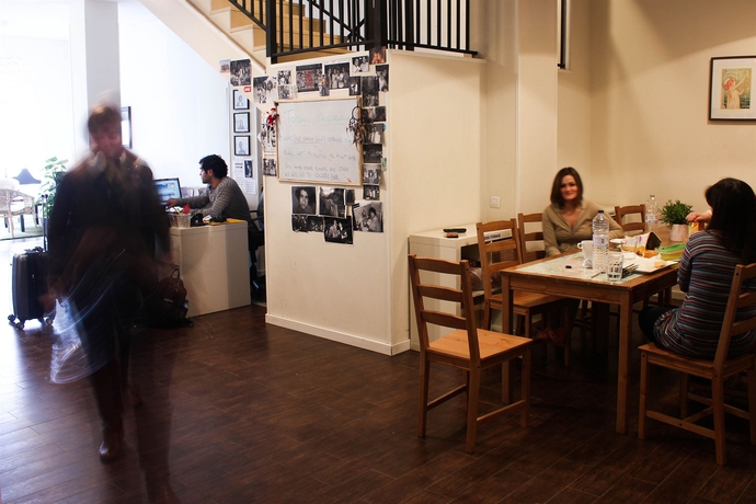 Imagen del bar/restaurante del Hostel 