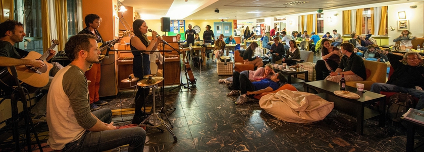 Imagen de los interiores del Hostel Abraham Jerusalem. Foto 12