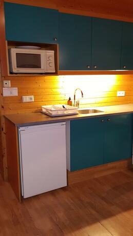 Imagen del bar/restaurante del Hostel Akureyri Cottages. Foto 19