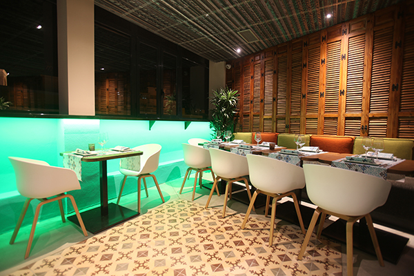 Imagen del bar/restaurante del Hostel Alcazaba Premium Hotel. Foto 5