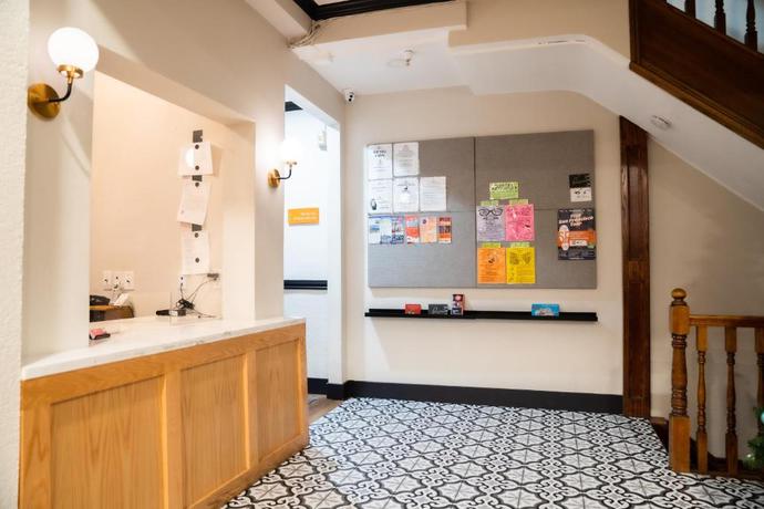 Imagen de los interiores del Hostel Amsterdam, San Francisco. Foto 9