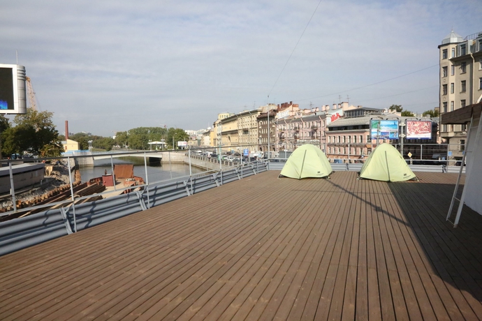 Imagen de los exteriores del Hostel Aqua, San Petersburgo. Foto 14