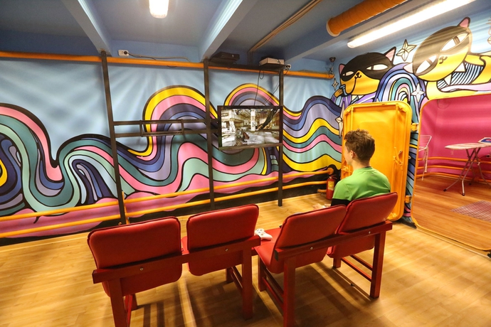 Imagen de los interiores del Hostel Aqua, San Petersburgo. Foto 16