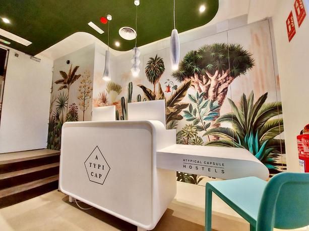 Imagen de los interiores del Hostel Atypicap Capsule. Foto 11