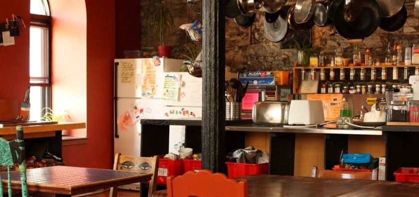 Imagen de la habitación del Hostel Auberge Alternative Du Vieux-montr&eacute;al -. Foto 8