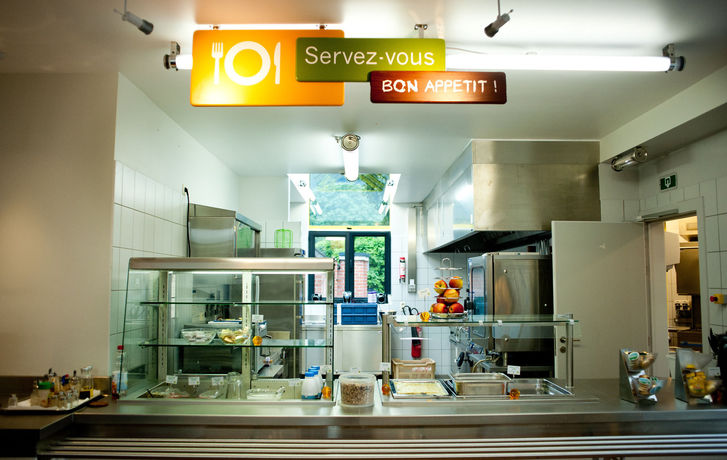 Imagen del bar/restaurante del Hostel Auberge De Jeunesse De Namur -. Foto 6