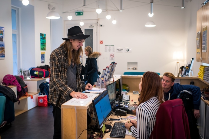 Imagen de los interiores del Hostel Avenue, Budapest. Foto 17