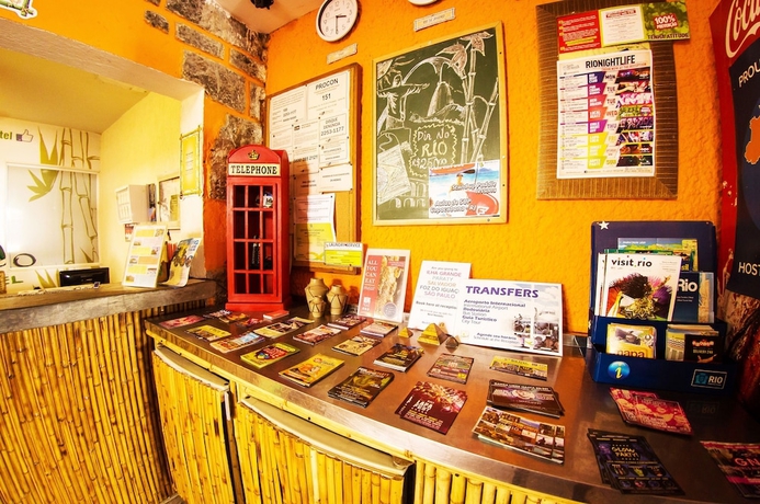 Imagen de los interiores del Hostel Bamboo Rio. Foto 16