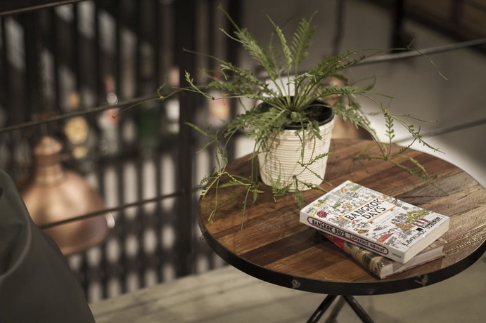 Imagen de los interiores del Hostel Bed Station, Bangkok. Foto 15