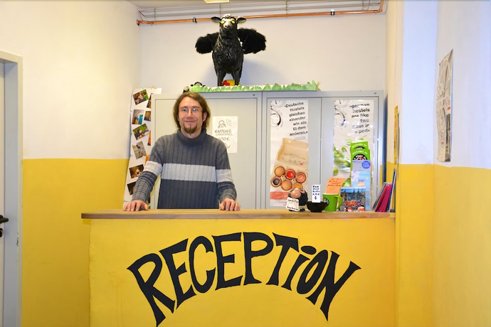 Imagen de los interiores del Hostel Black Sheep Cologne. Foto 19