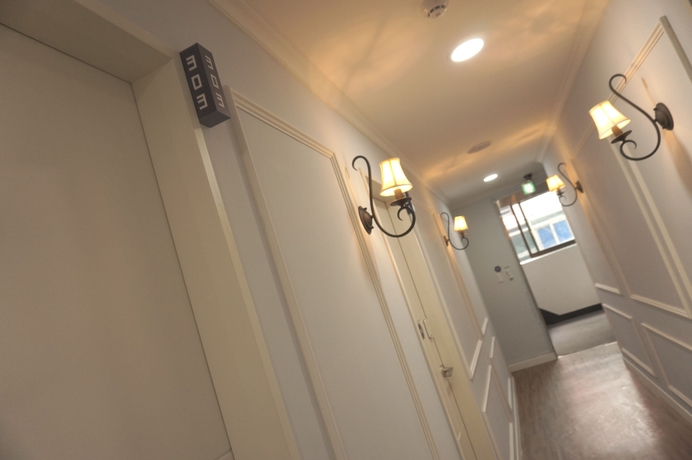 Imagen de los interiores del Hostel Blue Boat Myeongdong. Foto 15