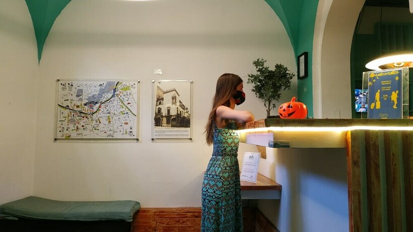 Imagen de los interiores del Hostel Boutique Merced 88. Foto 39