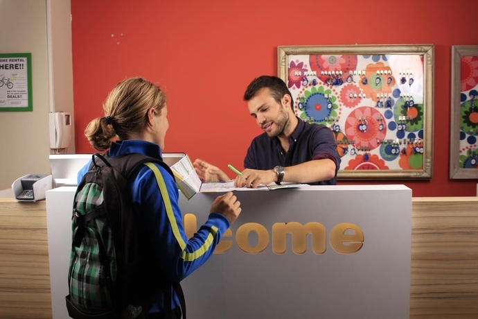 Imagen de los interiores del Hostel Brussels Hello. Foto 18