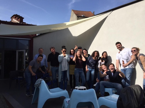 Imagen del bar/restaurante del Hostel Brussels Hello. Foto 3