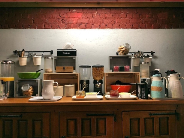 Imagen del bar/restaurante del Hostel Brussels Hello. Foto 6