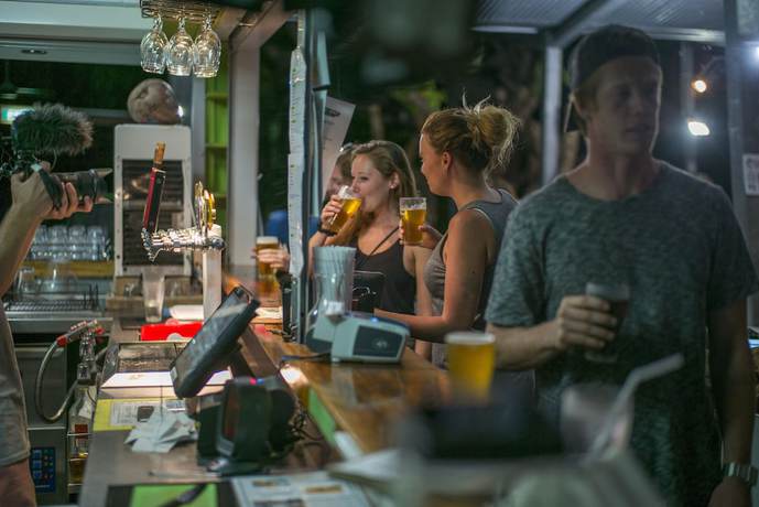 Imagen del bar/restaurante del Hostel Bungalow Bay Koala Village -. Foto 2