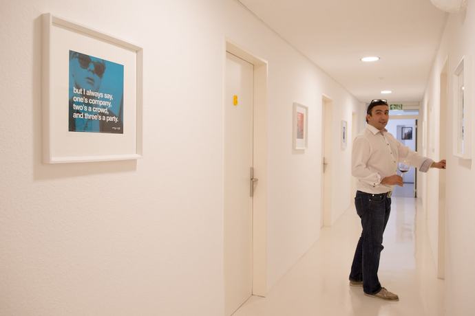 Imagen de los interiores del Hostel Business Wiesbaden. Foto 19