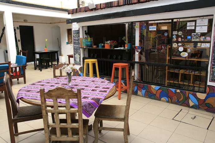 Imagen del bar/restaurante del Hostel Casa Blanca Potosi. Foto 12