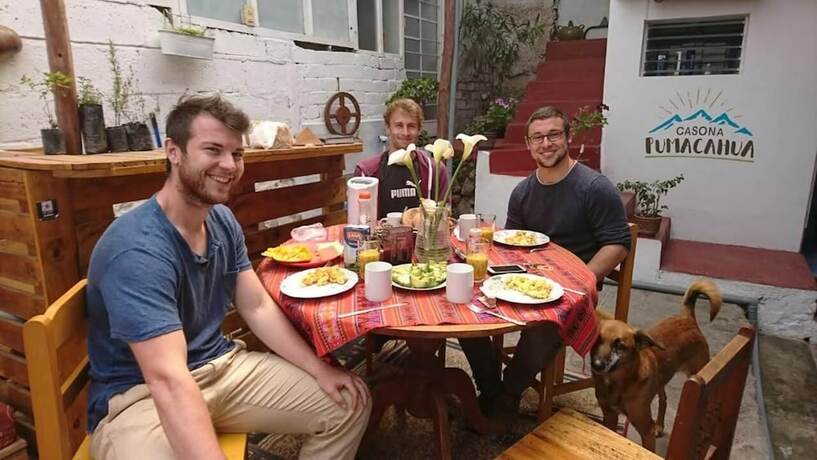 Imagen del bar/restaurante del Hostel Casona Pumacahua -. Foto 6