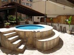 Imagen de la piscina del Hostel Che Lagarto Copacabana. Foto 17