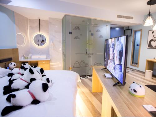 Imagen general del Hostel Chengdu Chasing Dream Chunxi Road Branch. Foto 1