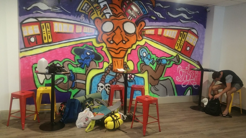 Imagen del bar/restaurante del Hostel City House New Orleans. Foto 10