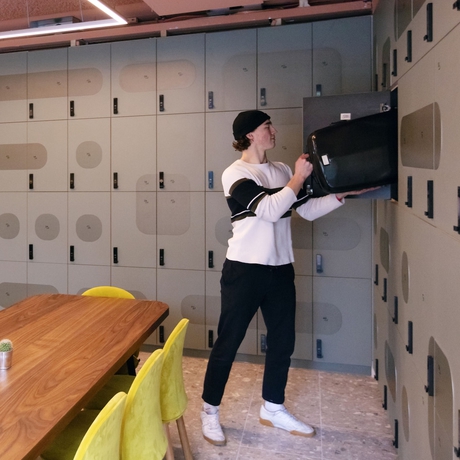 Imagen de los interiores del Hostel Cityhub Rotterdam. Foto 15