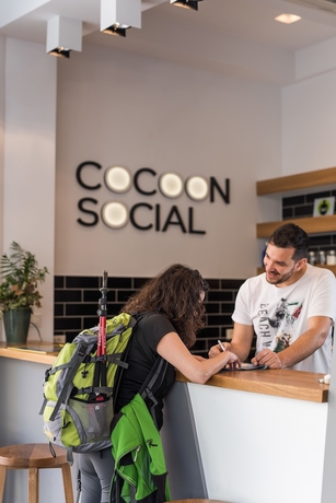 Imagen de los interiores del Hostel Cocoon City. Foto 19