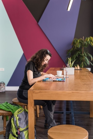 Imagen del bar/restaurante del Hostel Cocoon City. Foto 5