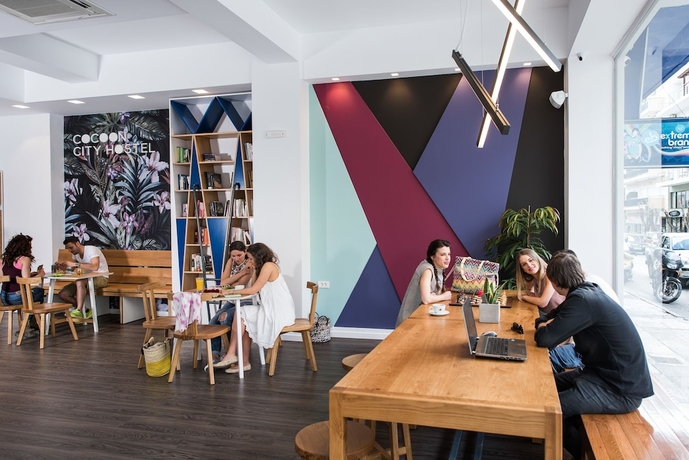 Imagen del bar/restaurante del Hostel Cocoon City. Foto 7